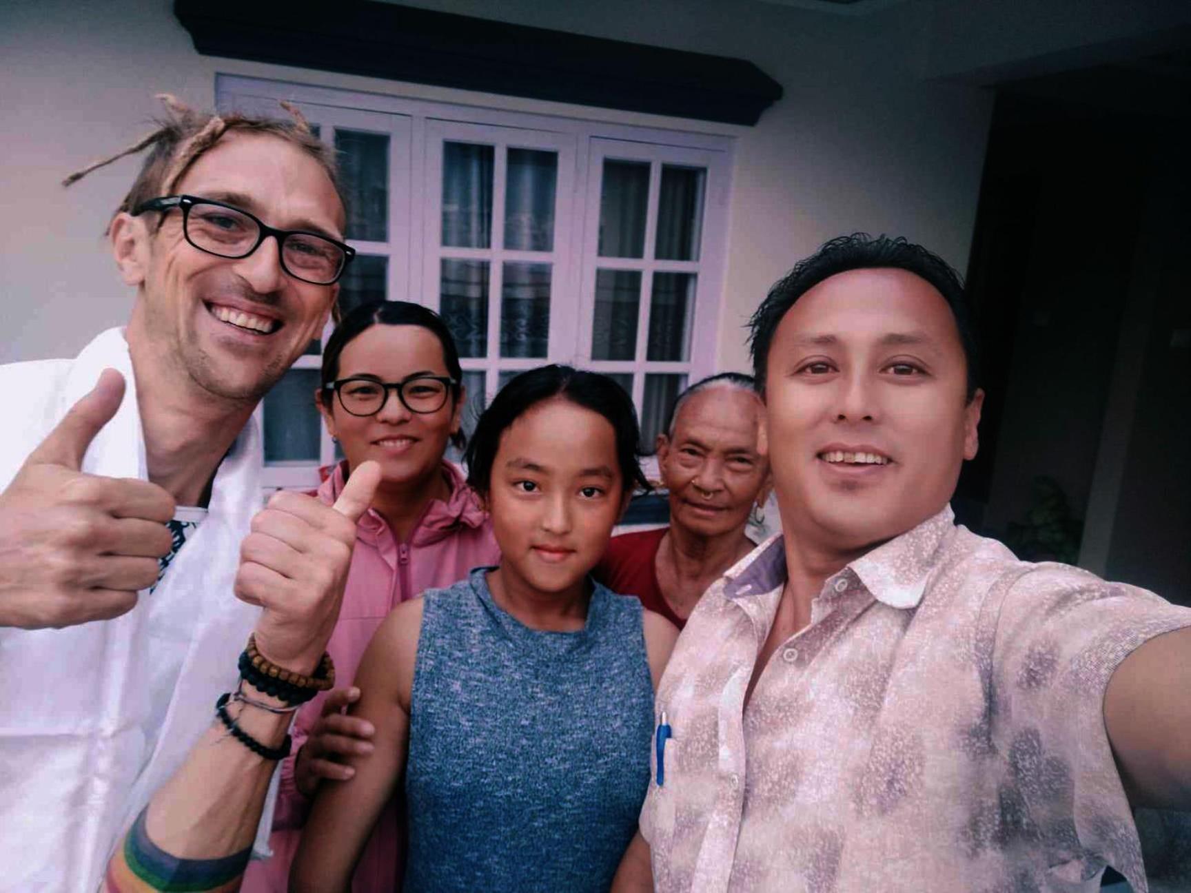 Peace Homestay Kathmandu Bagian luar foto