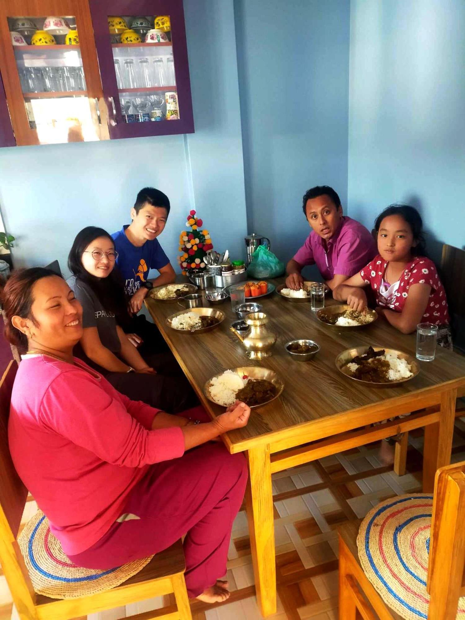 Peace Homestay Kathmandu Bagian luar foto
