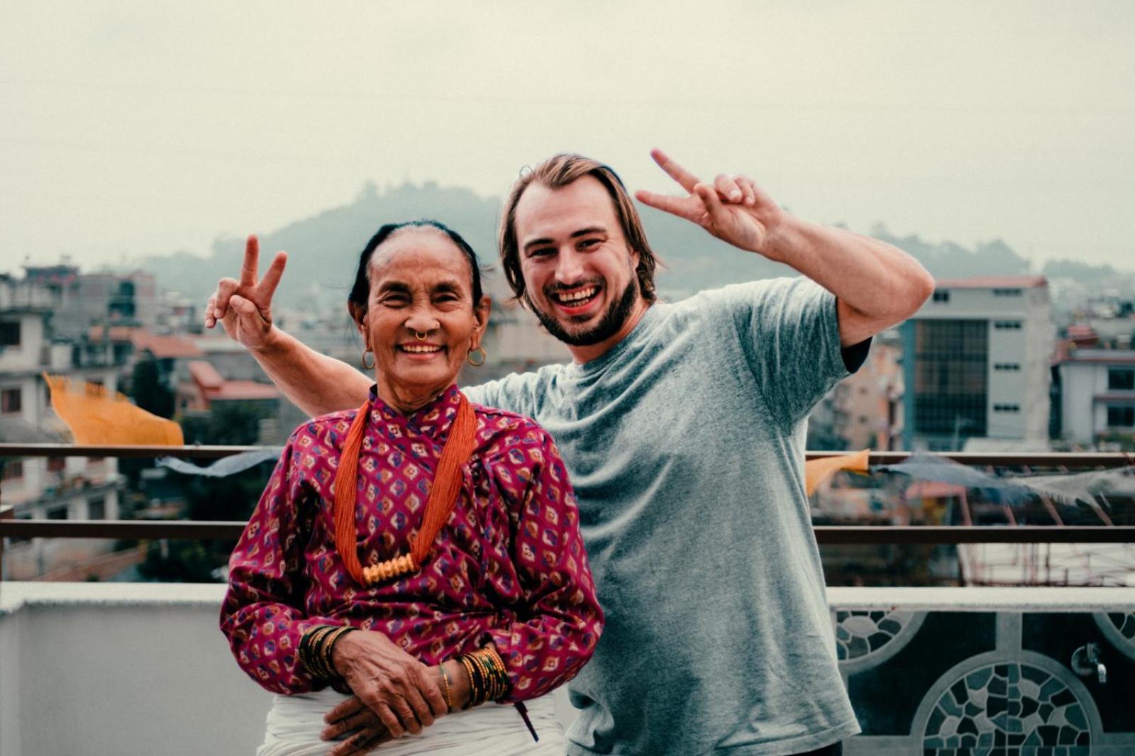 Peace Homestay Kathmandu Bagian luar foto