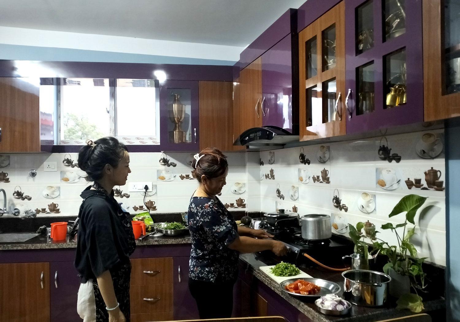 Peace Homestay Kathmandu Bagian luar foto