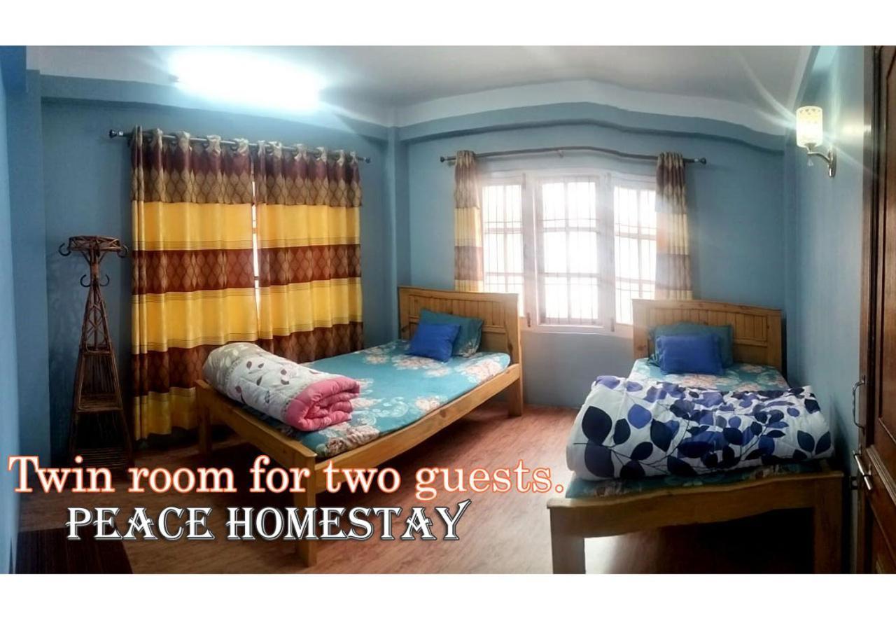 Peace Homestay Kathmandu Bagian luar foto